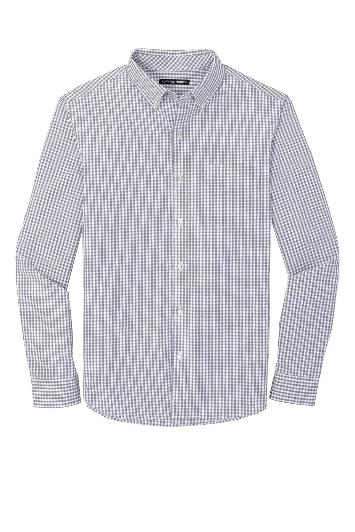 Port Authority® Broadcloth Gingham Easy Care Shirt #W644