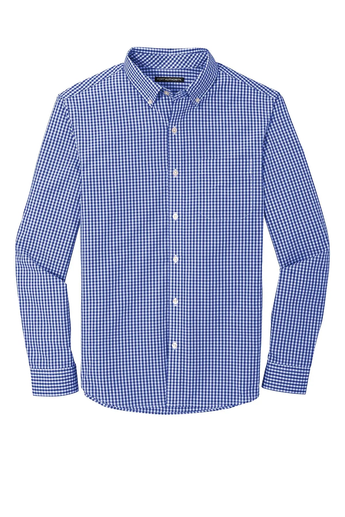 Port Authority® Broadcloth Gingham Easy Care Shirt #W644