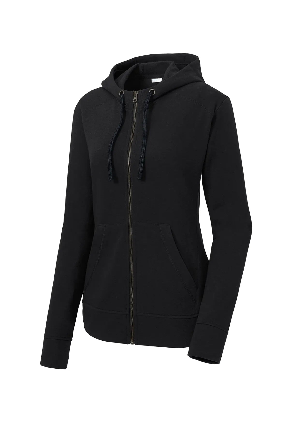 Sport-Tek® Women's PosiCharge® Tri-Blend Wicking Fleece Full-Zip Hooded Jacket #LST293