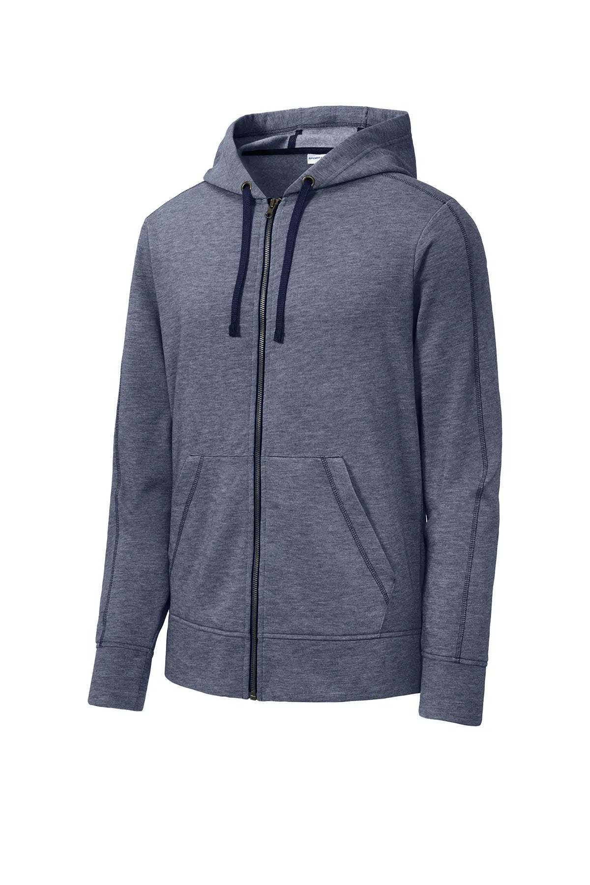 Sport-Tek® PosiCharge® Tri-Blend Wicking Fleece Full-Zip Hooded Jacket #ST293