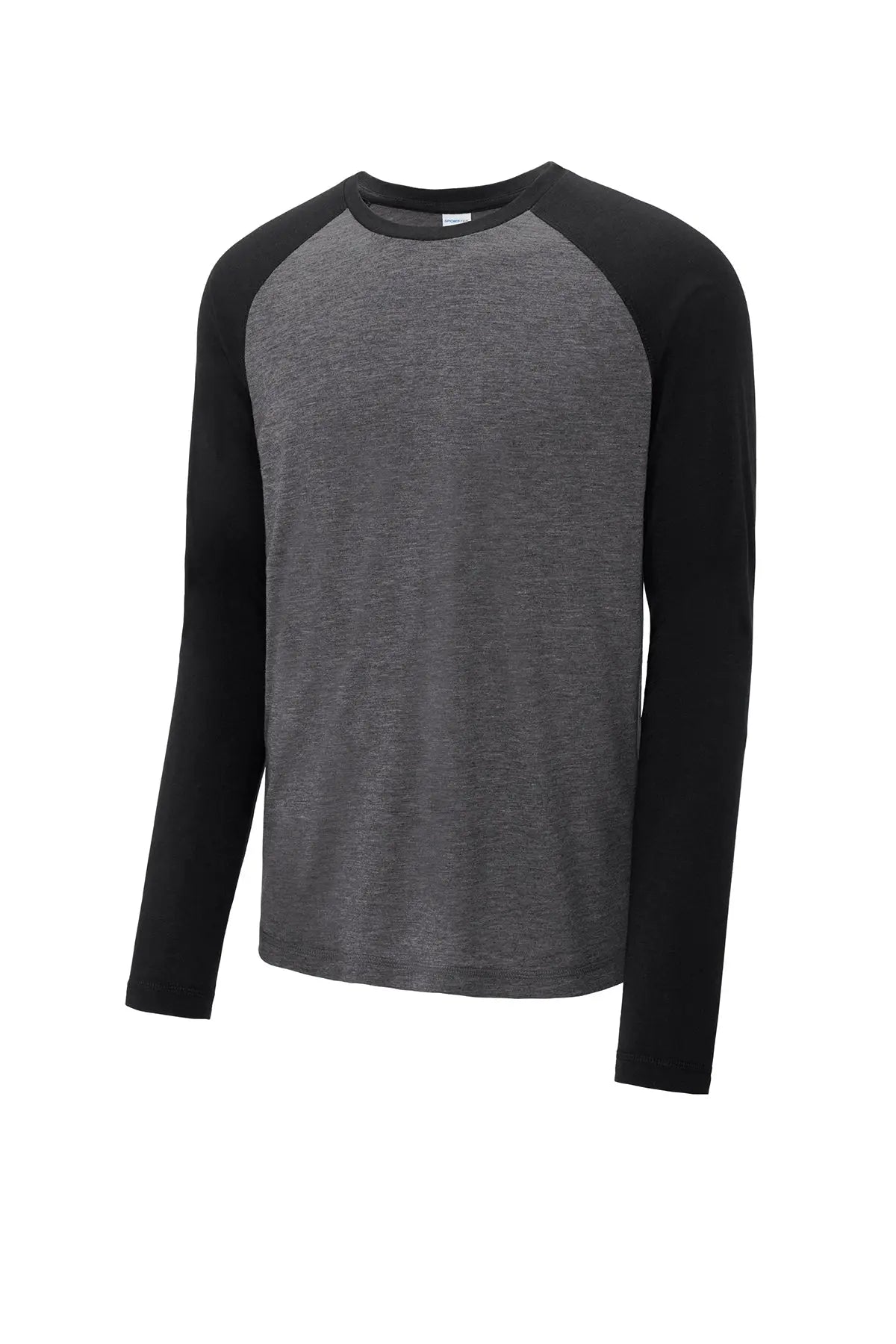 Sport-Tek® PosiCharge® Long Sleeve Tri-Blend Wicking Raglan Tee #ST400LS