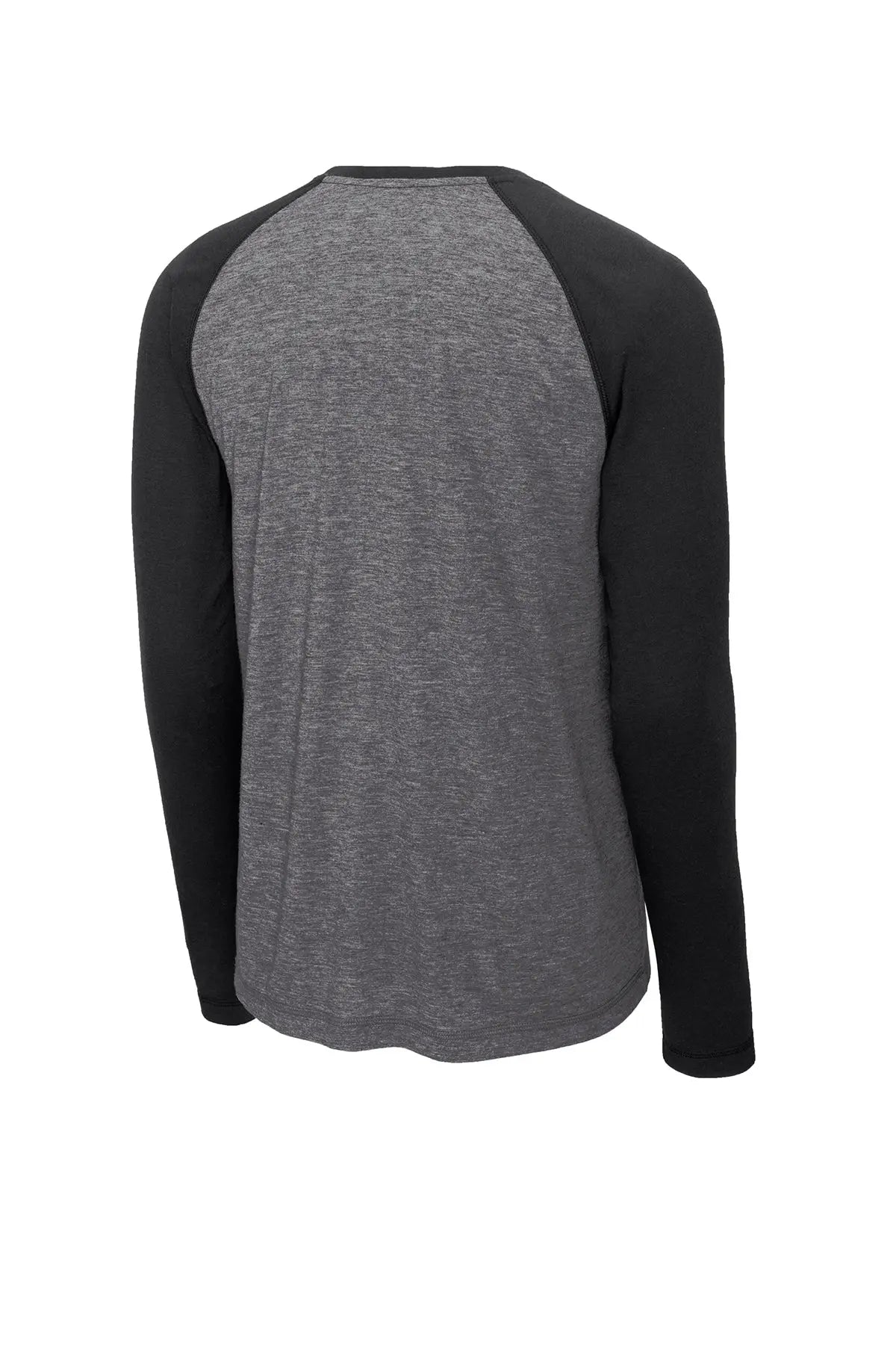 Sport-Tek® PosiCharge® Long Sleeve Tri-Blend Wicking Raglan Tee #ST400LS