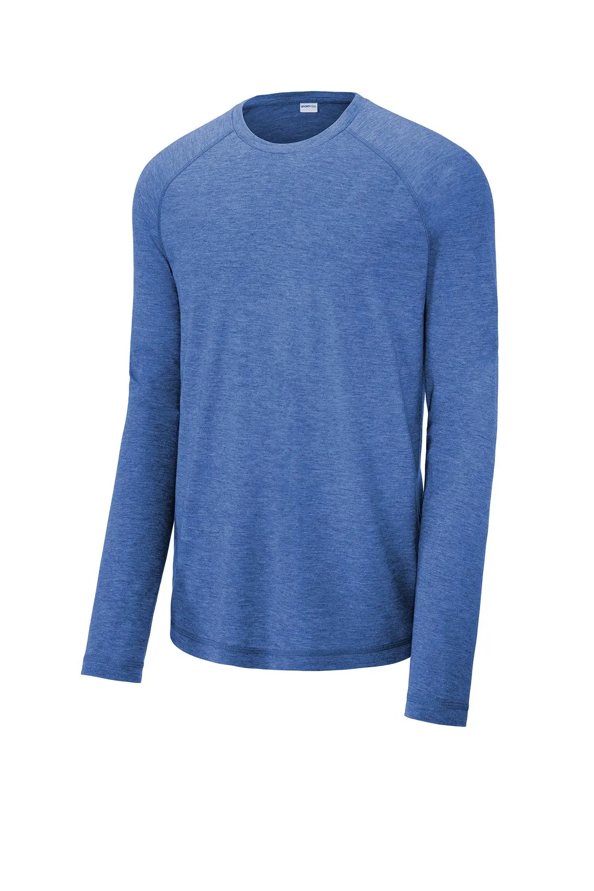 Sport-Tek® PosiCharge® Long Sleeve Tri-Blend Wicking Raglan Tee #ST400LS