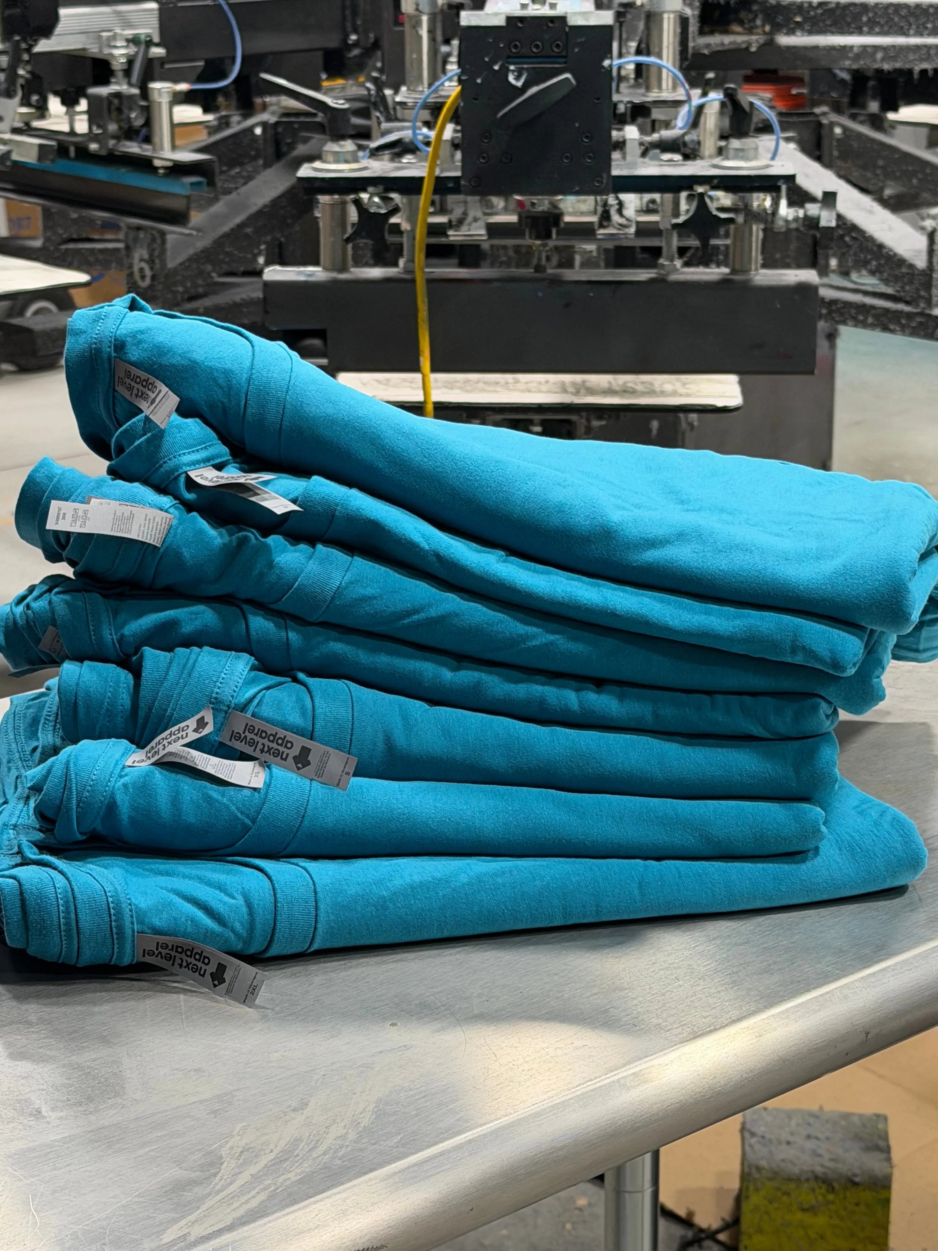 28 Next Level Premium Cotton Tees - Teal