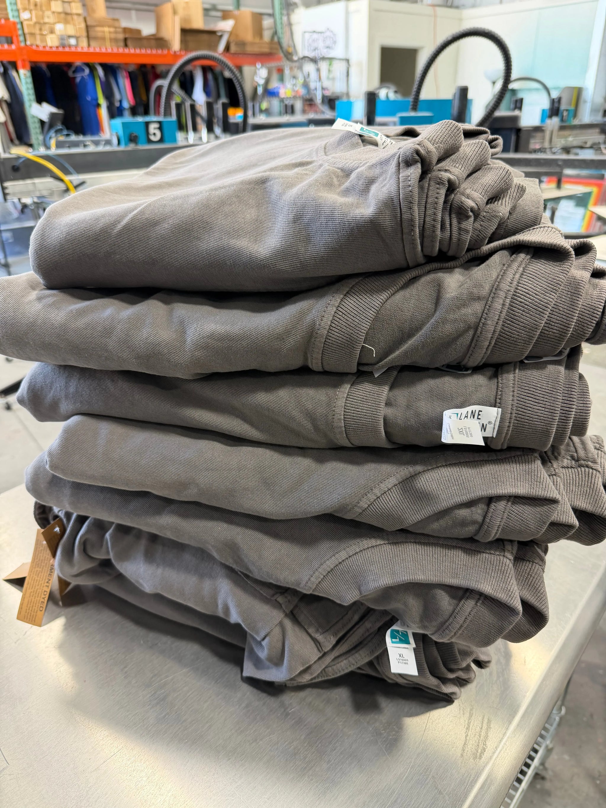 28 Lane Seven Streetwear Heavyweight T-Shirts - Pigment Tornado