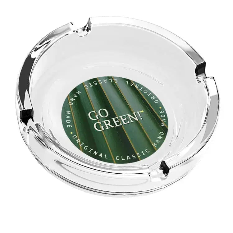 Custom Clear Glass Ashtrays