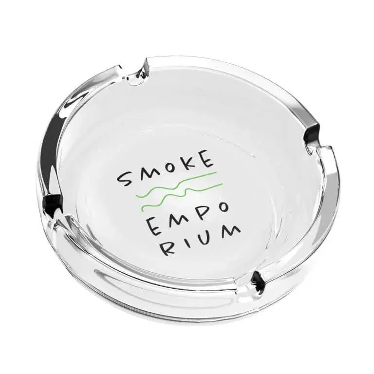 Custom Clear Glass Ashtrays