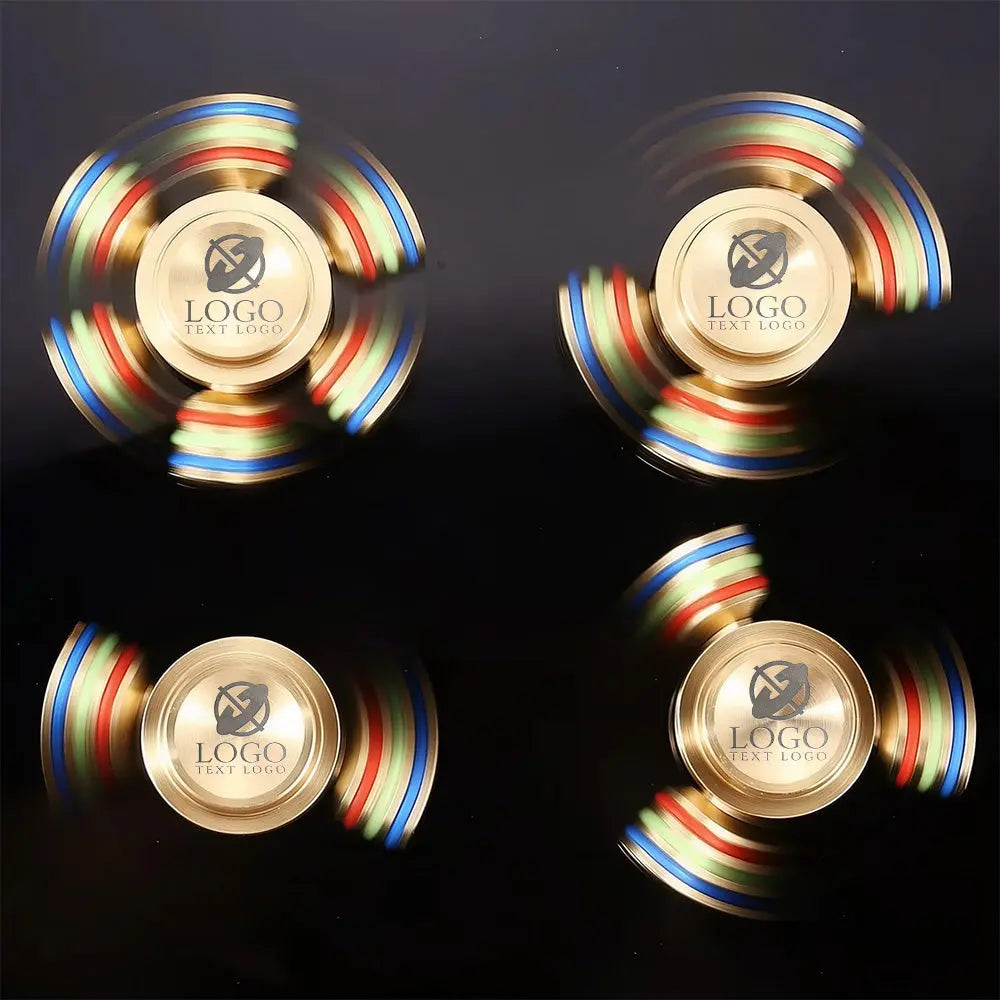Custom Detachable Hexagonal Rudder Fidget Spinner