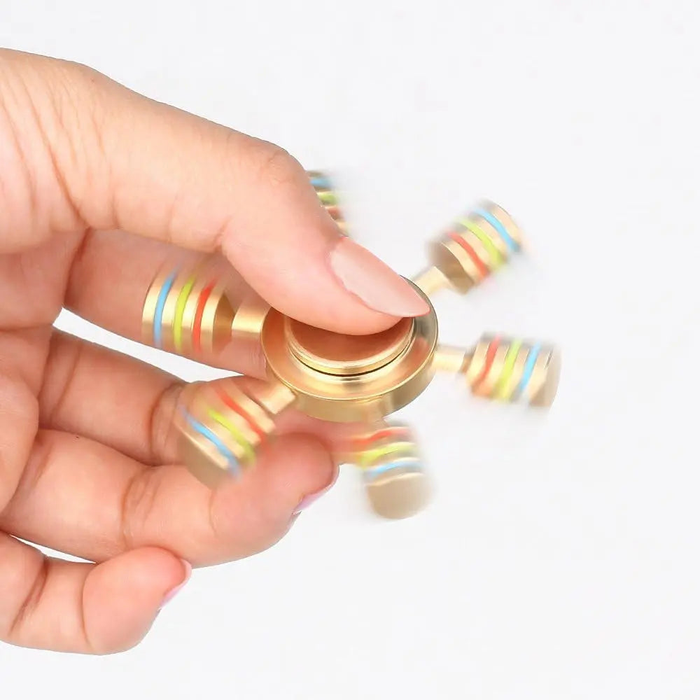 Custom Detachable Hexagonal Rudder Fidget Spinner