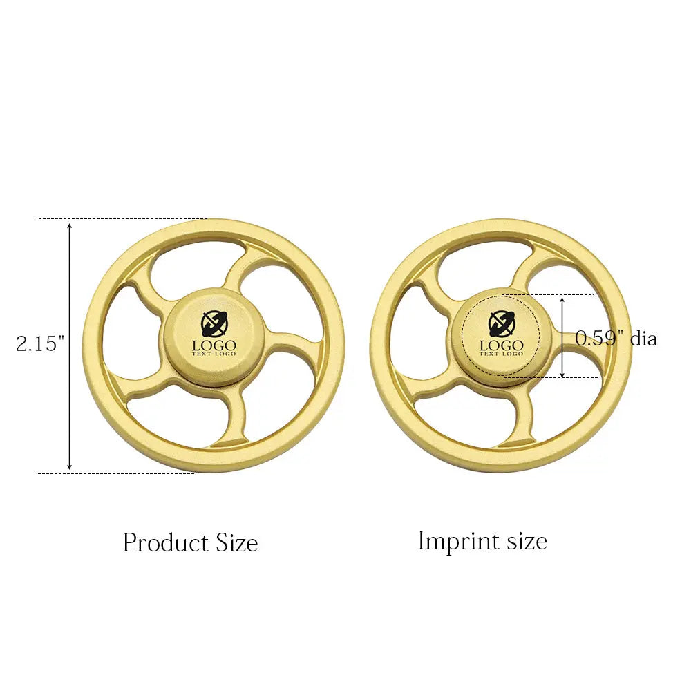 Custom Metal Wheel Fidget Spinner