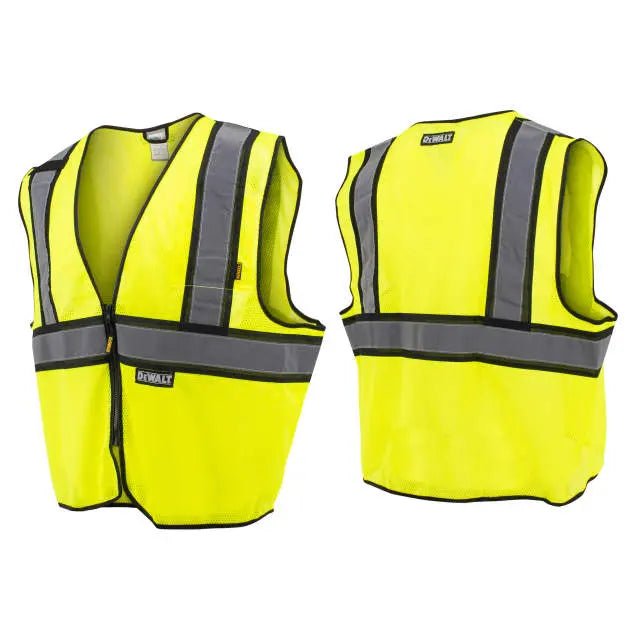 DEWALT DSV221 Class 2 Contrasting Trim Economy Mesh Vest
