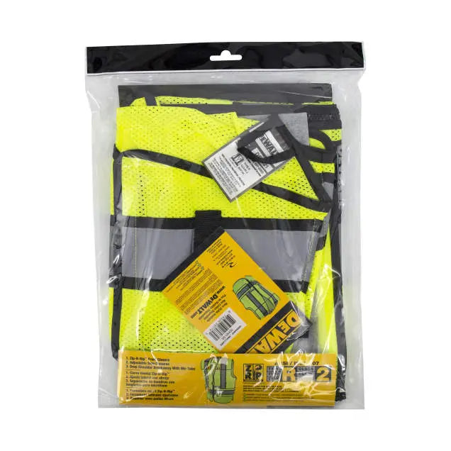 DEWALT DSV421 Class 2 Adjustable Breakaway Mesh Vest