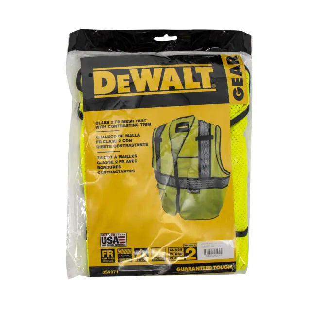 DEWALT DSV971 Class 2 Modacrylic FR Mesh Vest