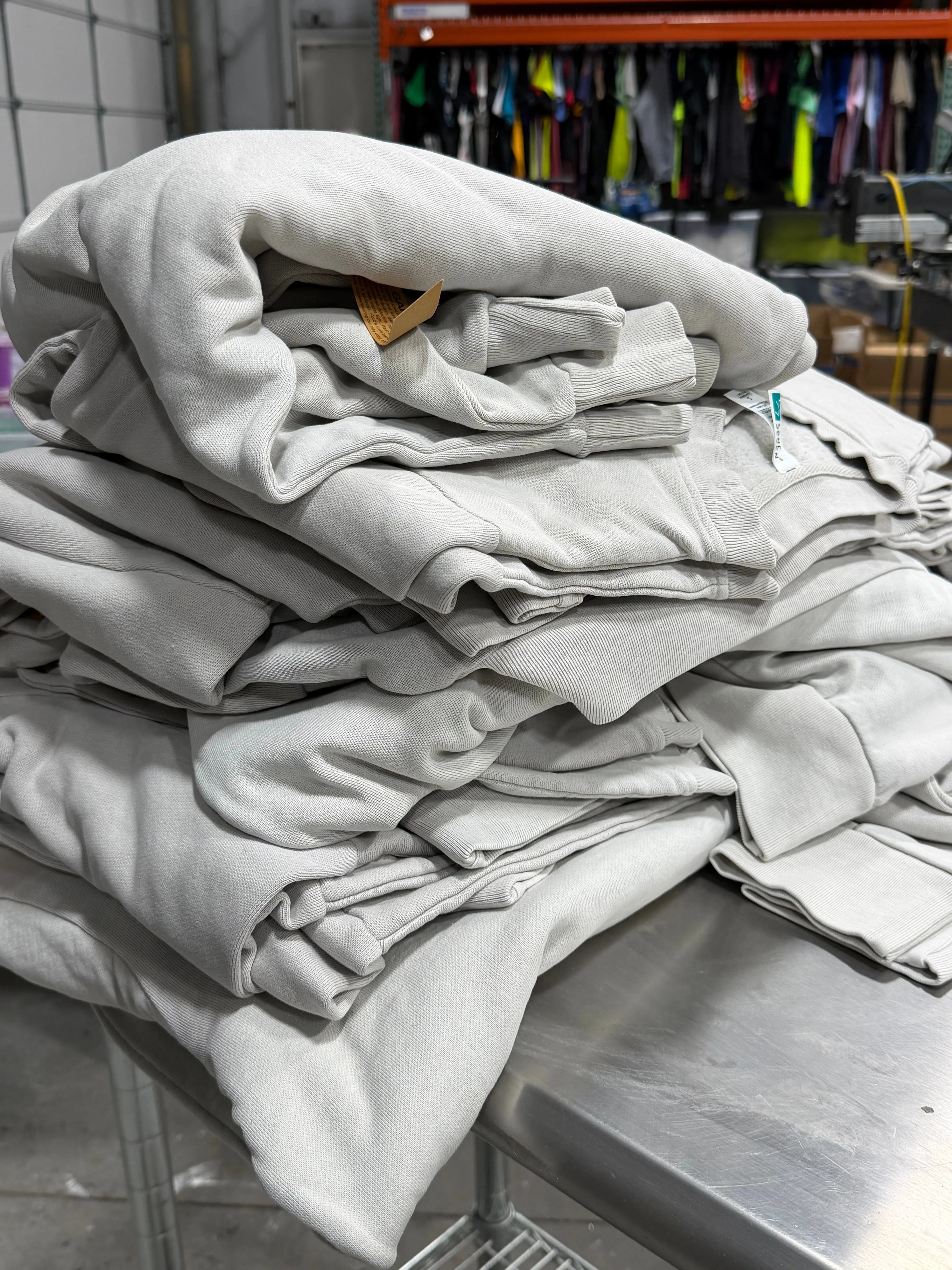 16 Lane Seven Urban Crewneck Sweatshirts - Lunar Rock Grey