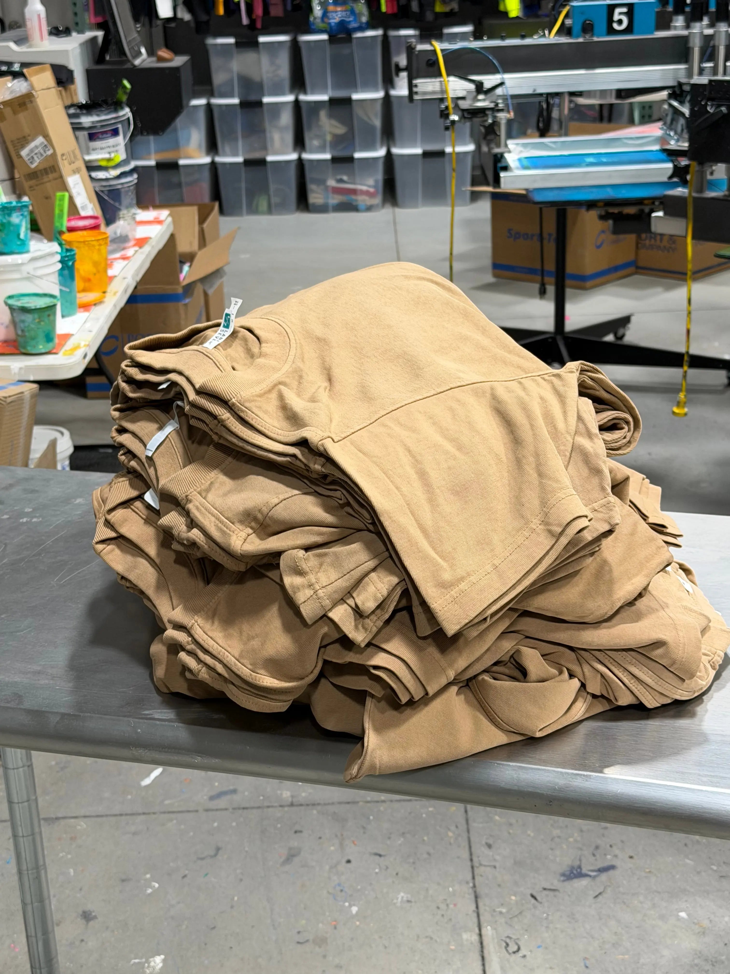 28 Lane Seven Urban Streetwear T-Shirts - Pigment Burro