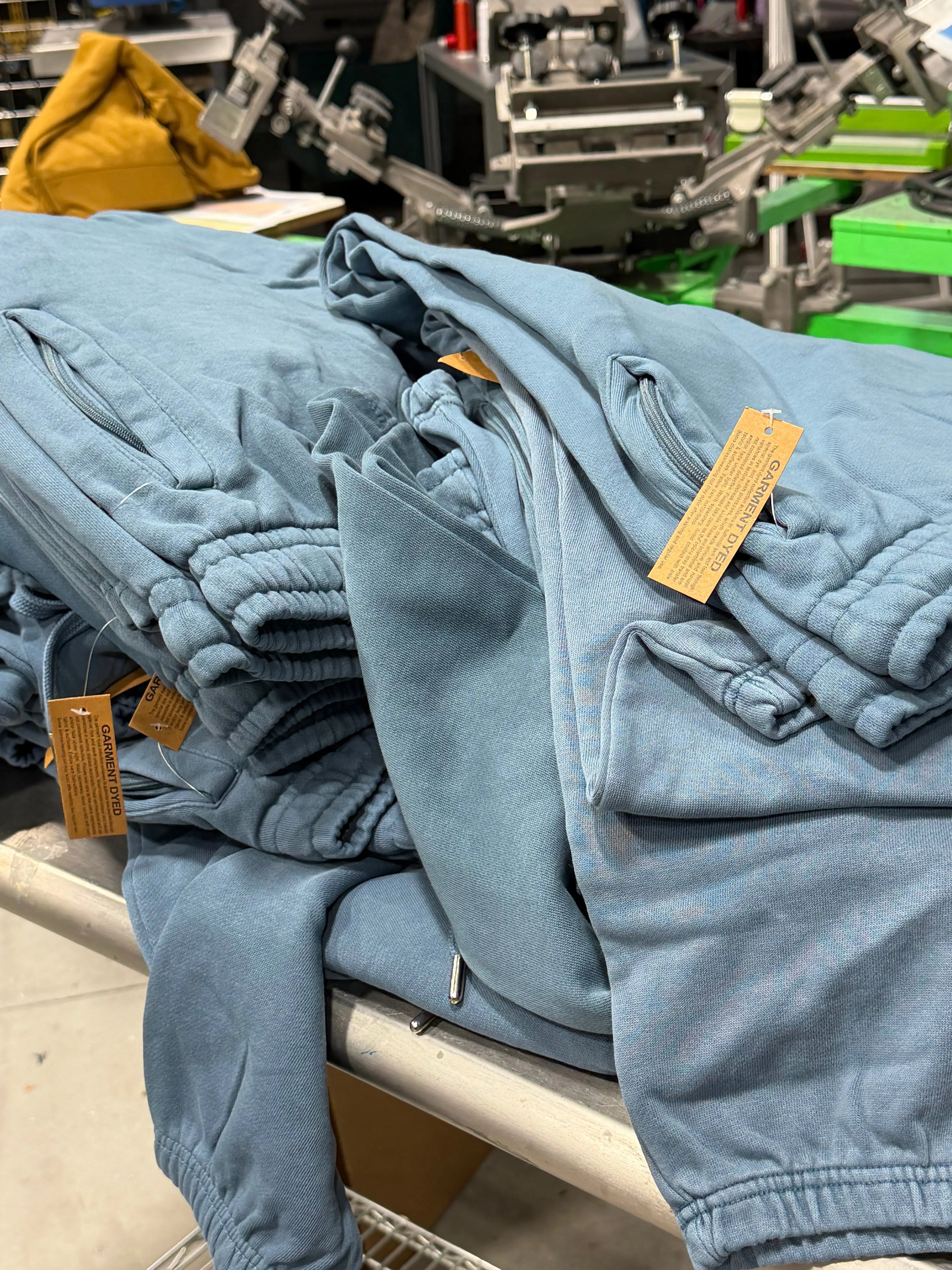16 Lane Seven Heavy Sweatpants - Pigment Pebble Blue