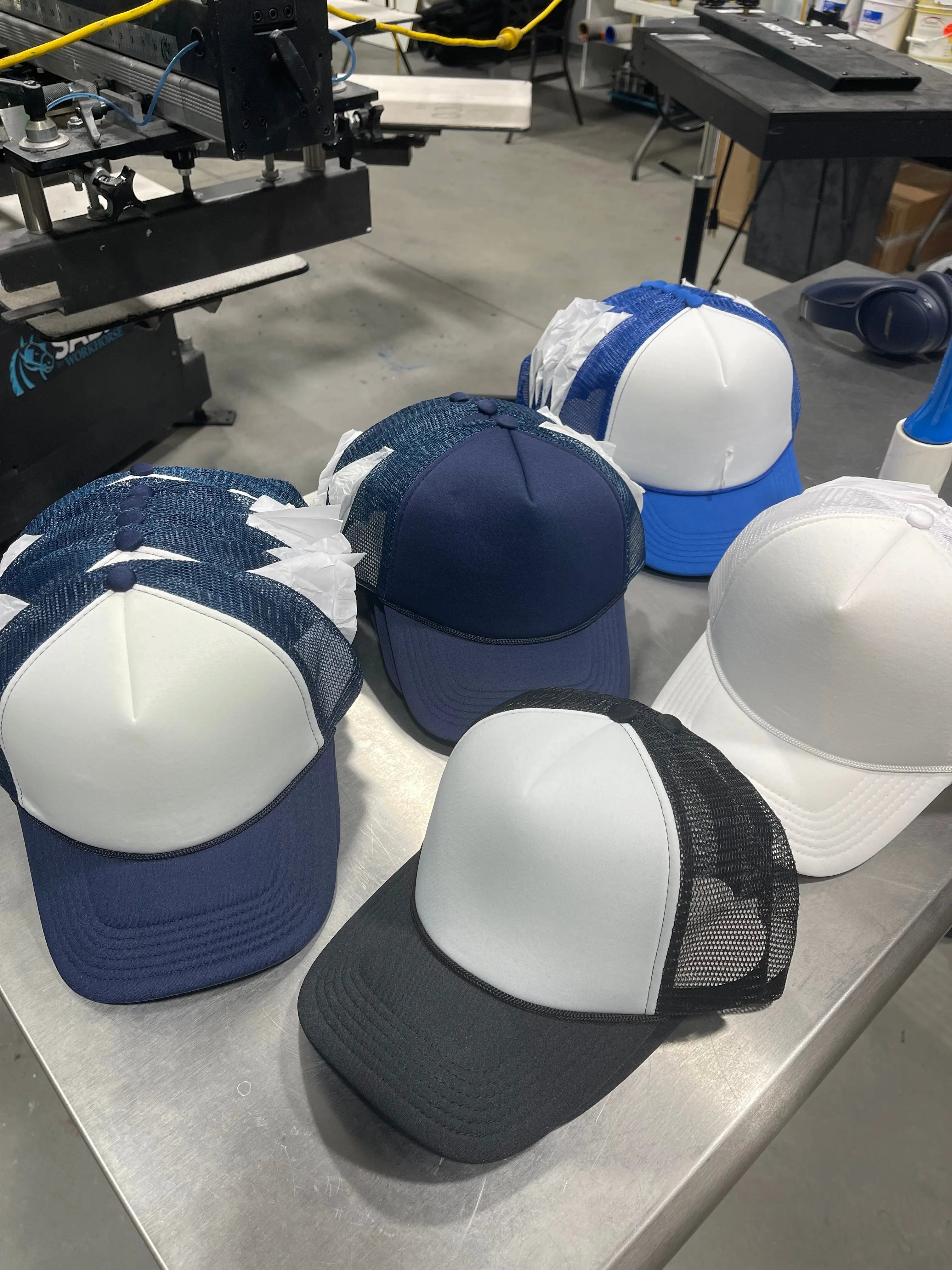 31 Assorted Foam Front Trucker CapsGame Over Merch
