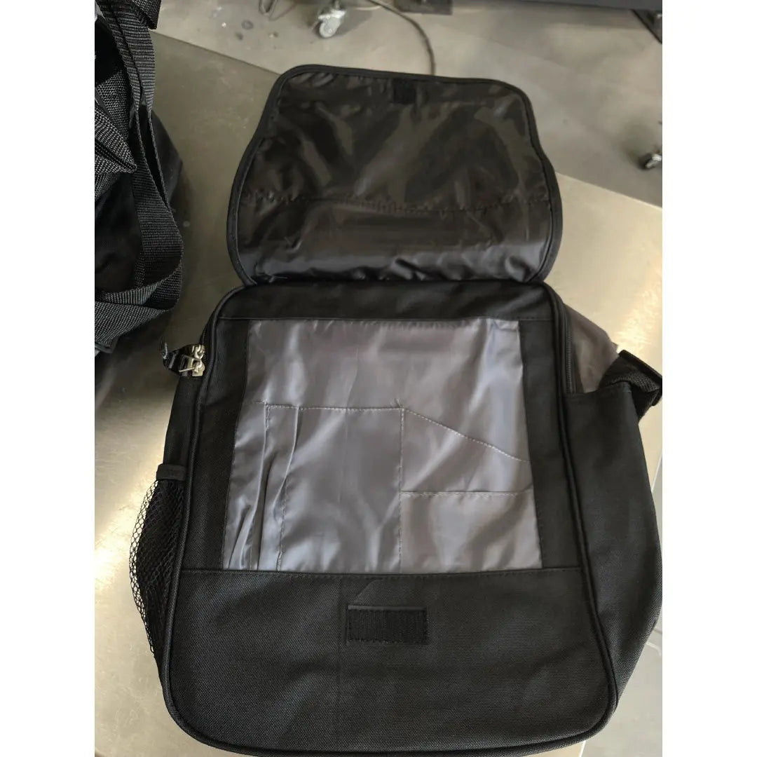 32 Black Messenger Bags EmbroideredGame Over Merch