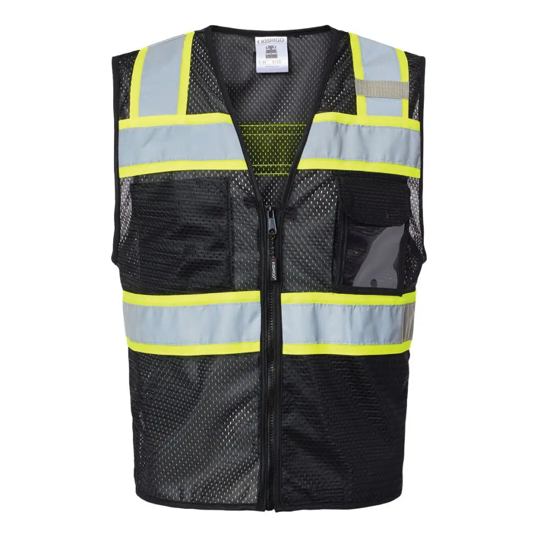 30 Black Kishigo Safety VestsGame Over Merch