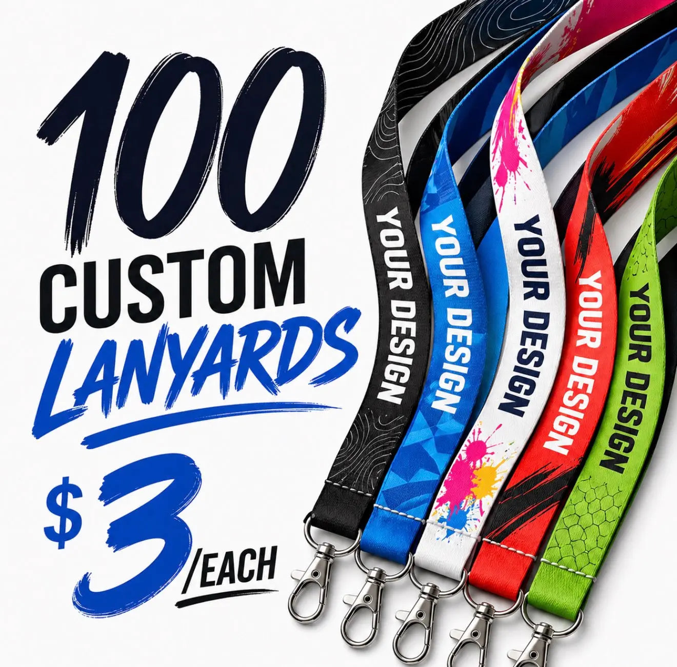 Custom Lanyards: Dye Sublimated