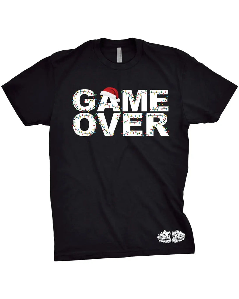 Game Over Holiday T-Shirt | Christmas Graphic TGame Over Merch