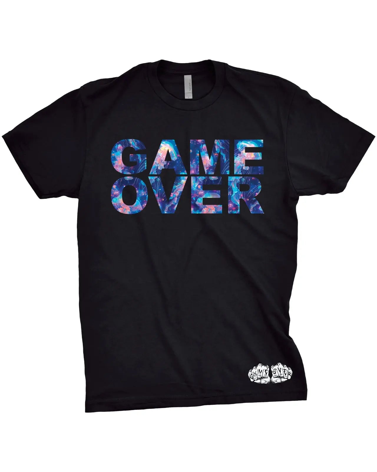 Game Over Cosmic Jellyfish T-Shirt | Nature Graphic TeeGame Over Merch