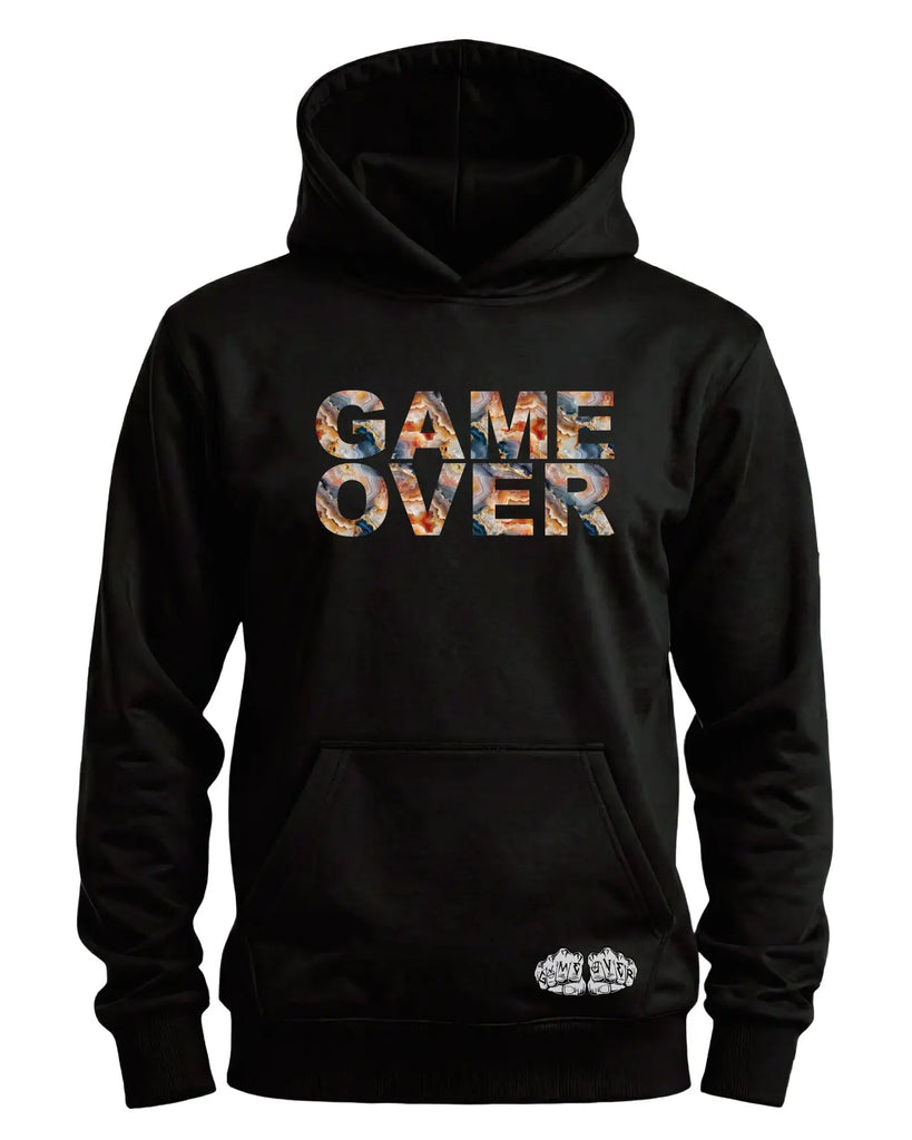 Game Over Agate Geode Pullover HoodieGame Over Merch