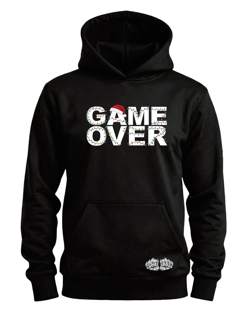 Game Over Christmas Pullover HoodieGame Over Merch