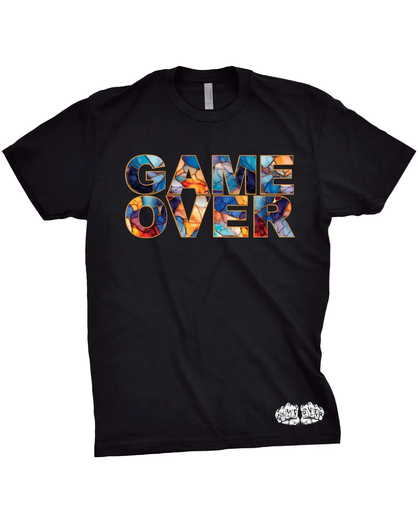 Game Over Stained Glass T-Shirt | Graphic TeeGame Over Merch