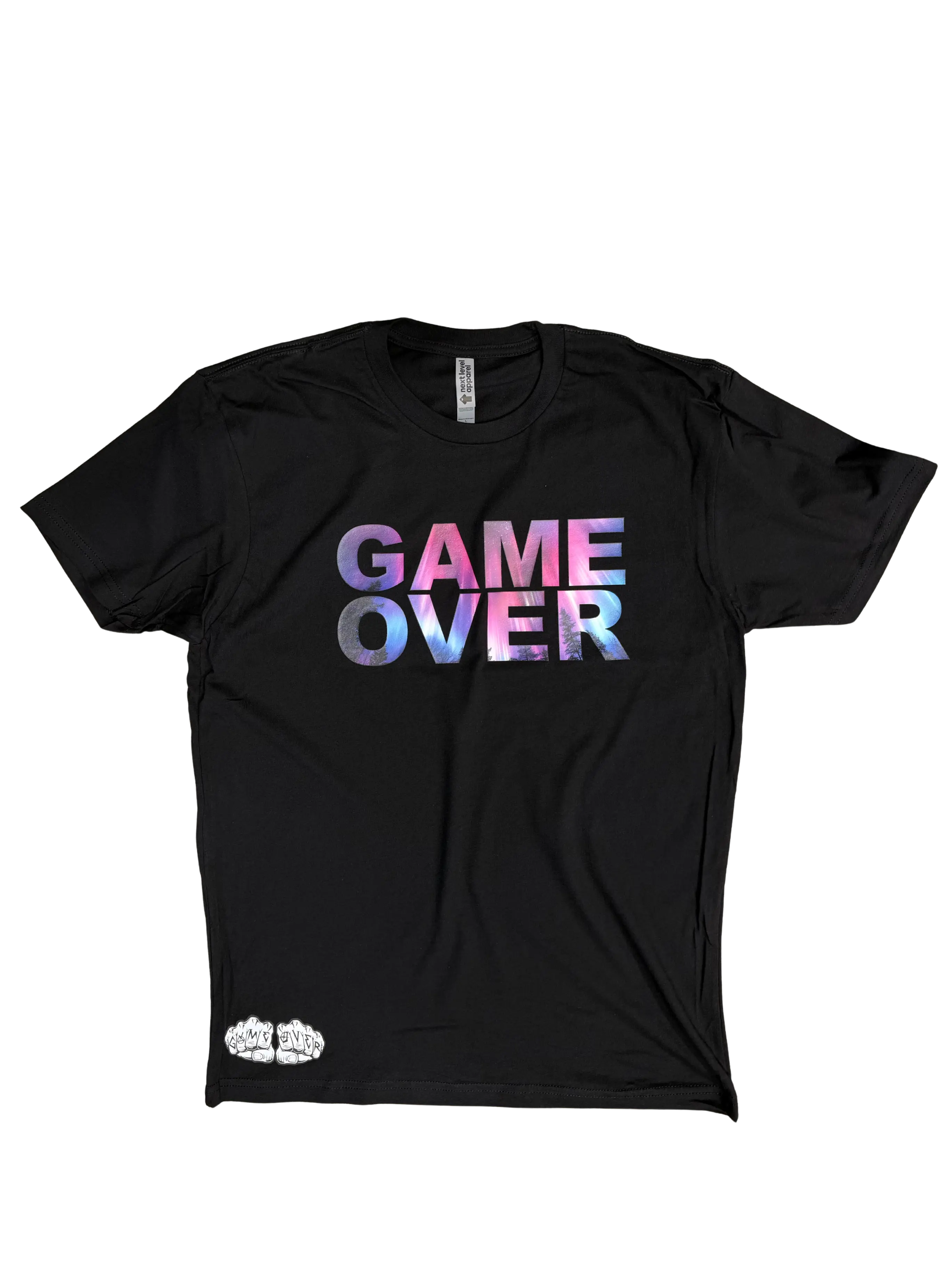 Game Over Aurora Borealis T-ShirtGame Over Merch
