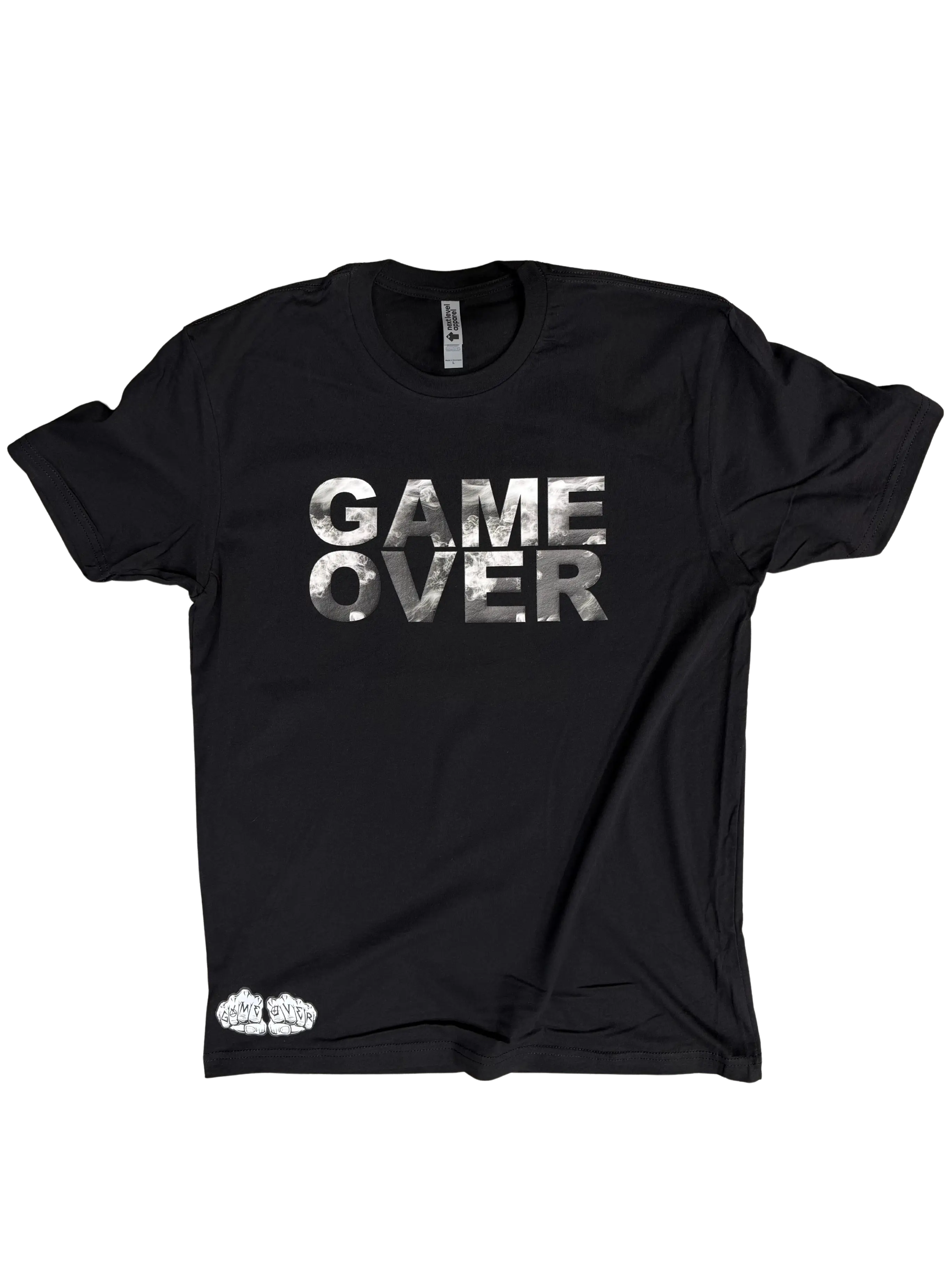 Game Over Black Smoke T-ShirtGame Over Merch