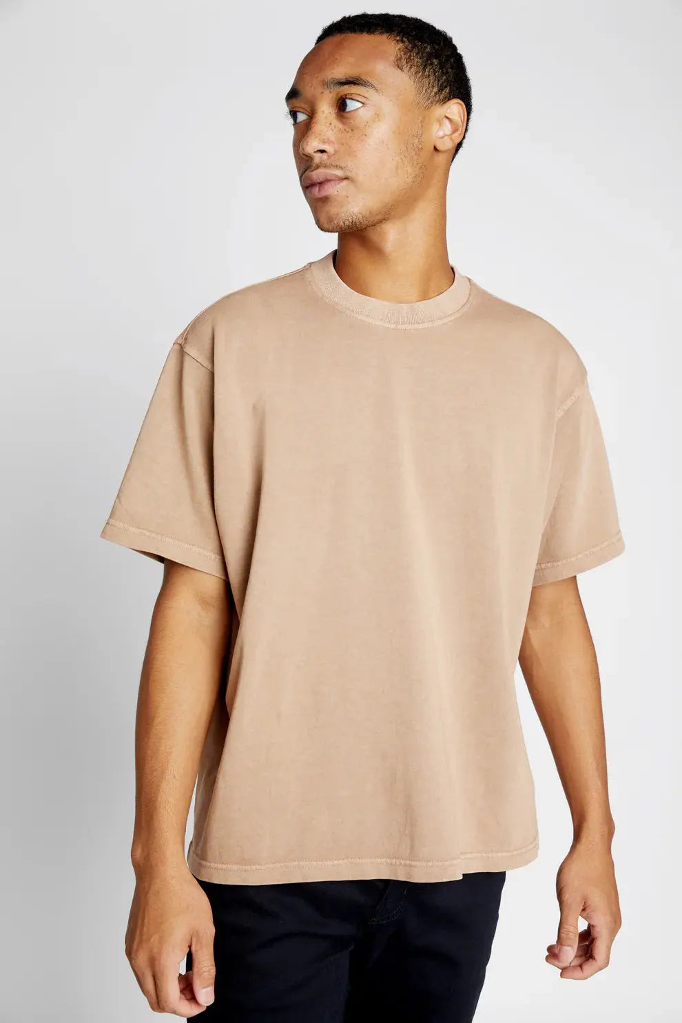 28 Lane Seven Urban Streetwear T-Shirts - Pigment Burro