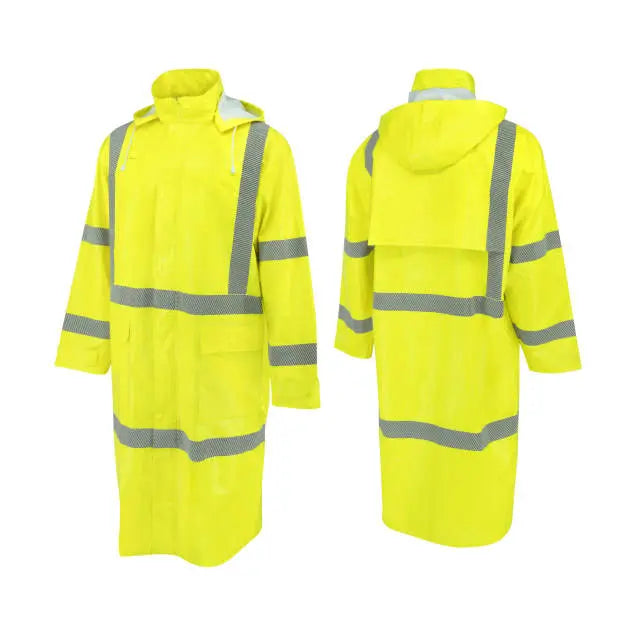 Radians RW08 High Visibility Self Extinguishing Rainwear