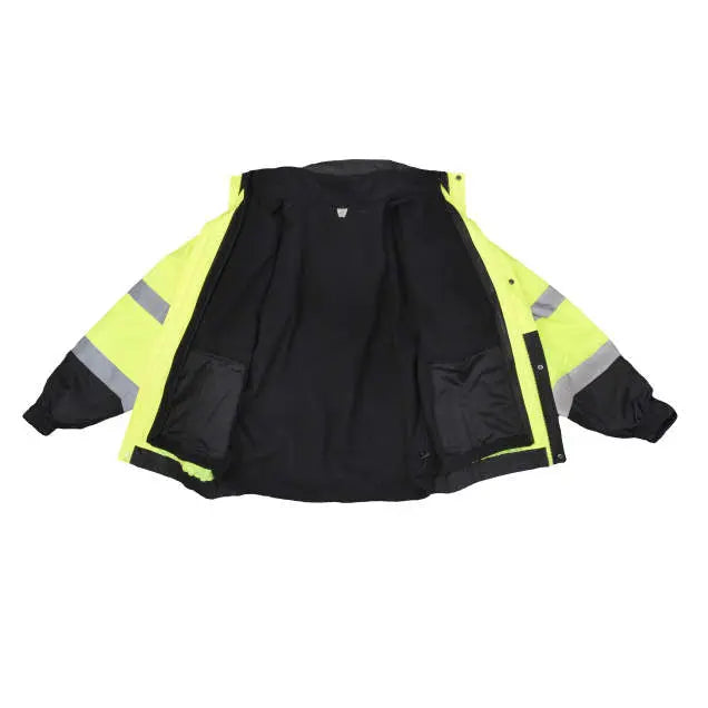 Radians SJ320 3-in-1 Durable Ripstop Bomber Jacket with Color Blocking