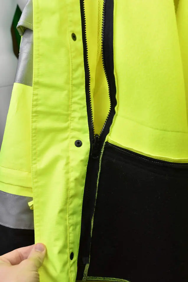 Radians SJ32-3 Color Blocked Sweatshirt with Removable Hood