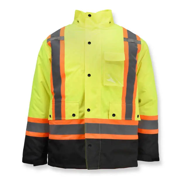 Radians SJ610B Weatherproof Parka with Zip-Out Reversible Bomber Jacket