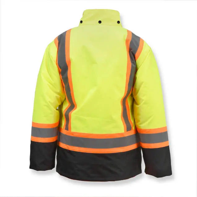 Radians SJ610B Weatherproof Parka with Zip-Out Reversible Bomber Jacket