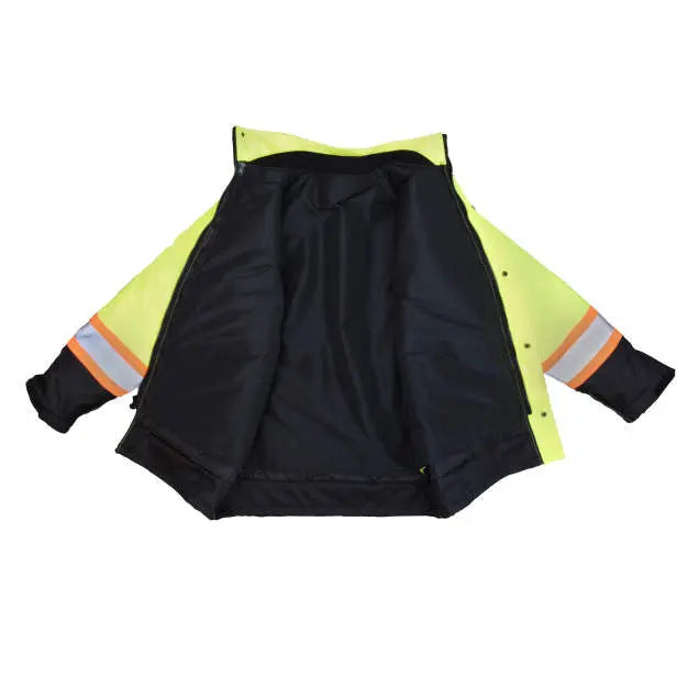 Radians SJ610B Weatherproof Parka with Zip-Out Reversible Bomber Jacket