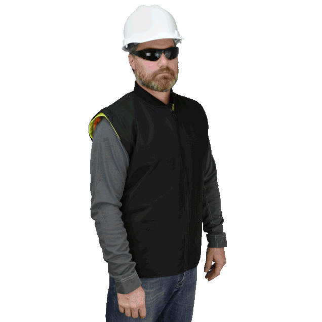 Radians SJ610B Weatherproof Parka with Zip-Out Reversible Bomber Jacket