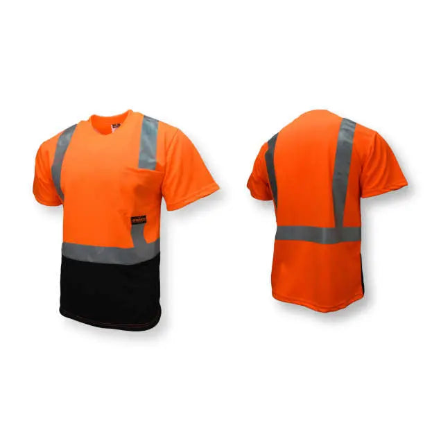 Radians ST11B Type R Class 2 Short Sleeve Black Bottom T-Shirt