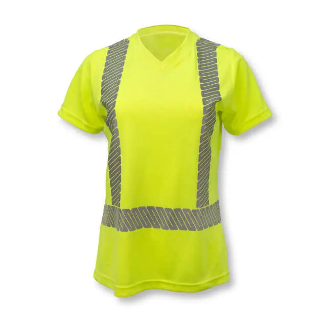 Radians ST11W Class 2 High Visibility Women's Safety T-Shirt with Max-Dri™