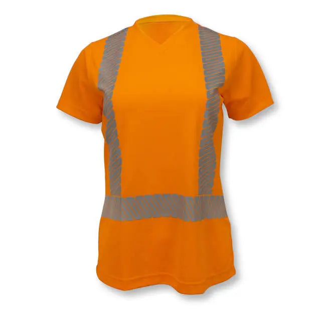 Radians ST11W Class 2 High Visibility Women's Safety T-Shirt with Max-Dri™