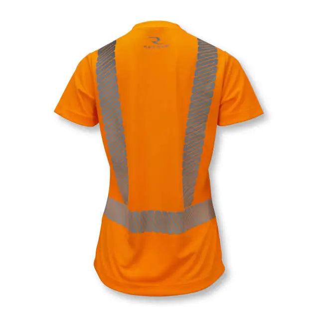 Radians ST11W Class 2 High Visibility Women's Safety T-Shirt with Max-Dri™