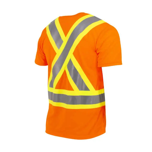 Radians ST11X Class 2 Short Sleeve Safety T-Shirt X-Back