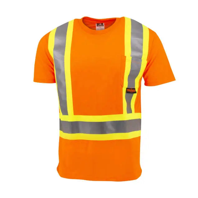 Radians ST11X Class 2 Short Sleeve Safety T-Shirt X-Back