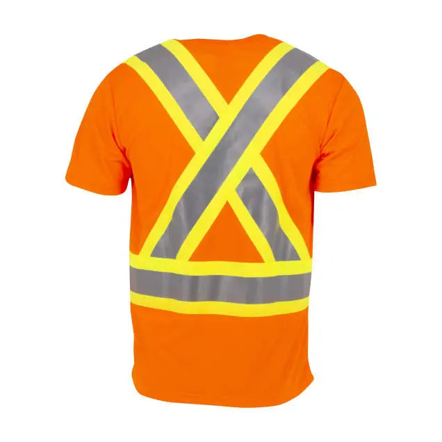 Radians ST11X Class 2 Short Sleeve Safety T-Shirt X-Back