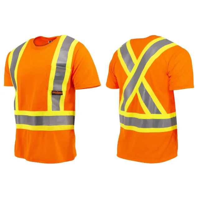 Radians ST11X Class 2 Short Sleeve Safety T-Shirt X-Back