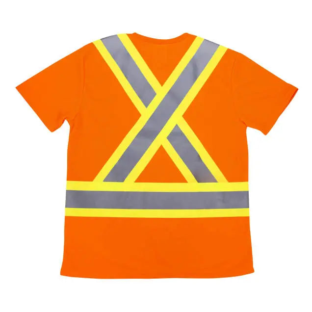 Radians ST11X Class 2 Short Sleeve Safety T-Shirt X-Back