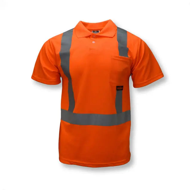 Radians ST12 Class 2 High Visibility Safety Short Sleeve Polo