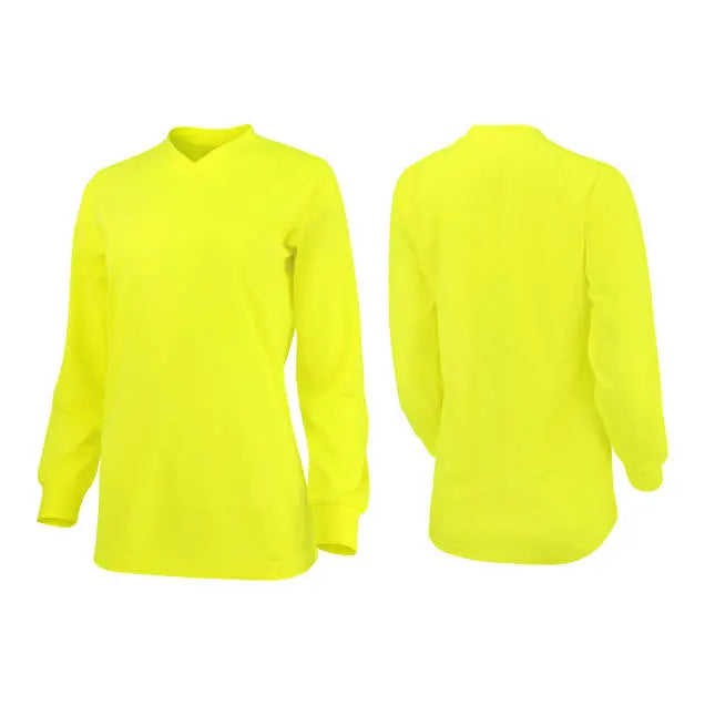 Radians ST21W Women's Non Rated Hi-Vis Long Sleeve Shirt with Max-Dri™